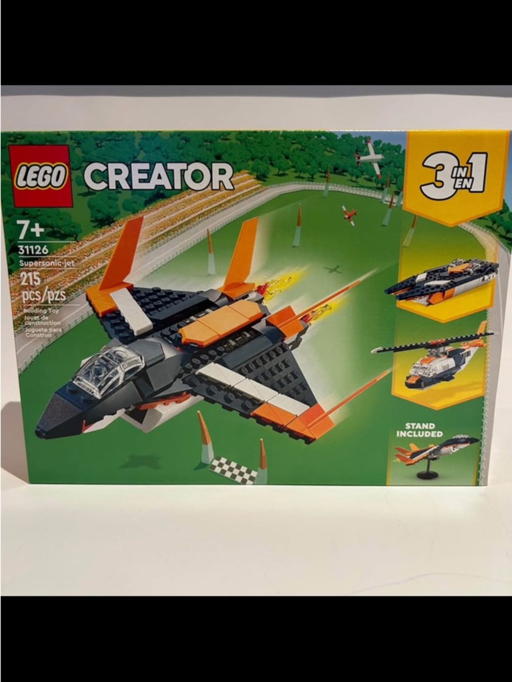 NIB LEGO 3 in 1: Supersonic Jet / 31126 / Creator 3-in-1 / New Factory Sealed